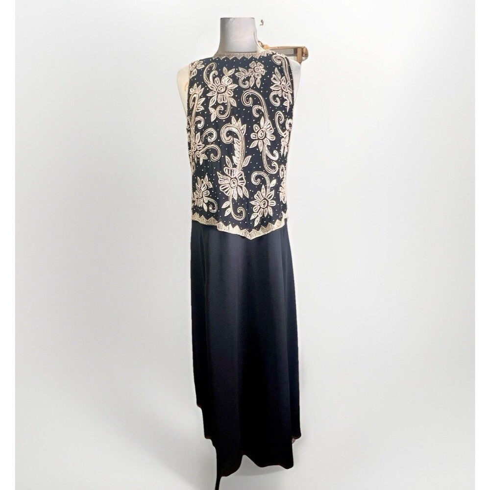 JKara Evening Gown Size 12 Modern Women's Old Hollywood Regency Core Glamour